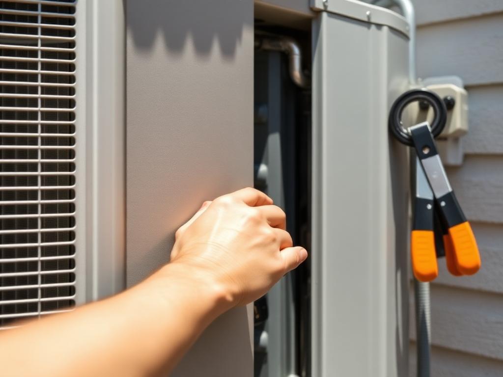 Illustration representing AC Repair