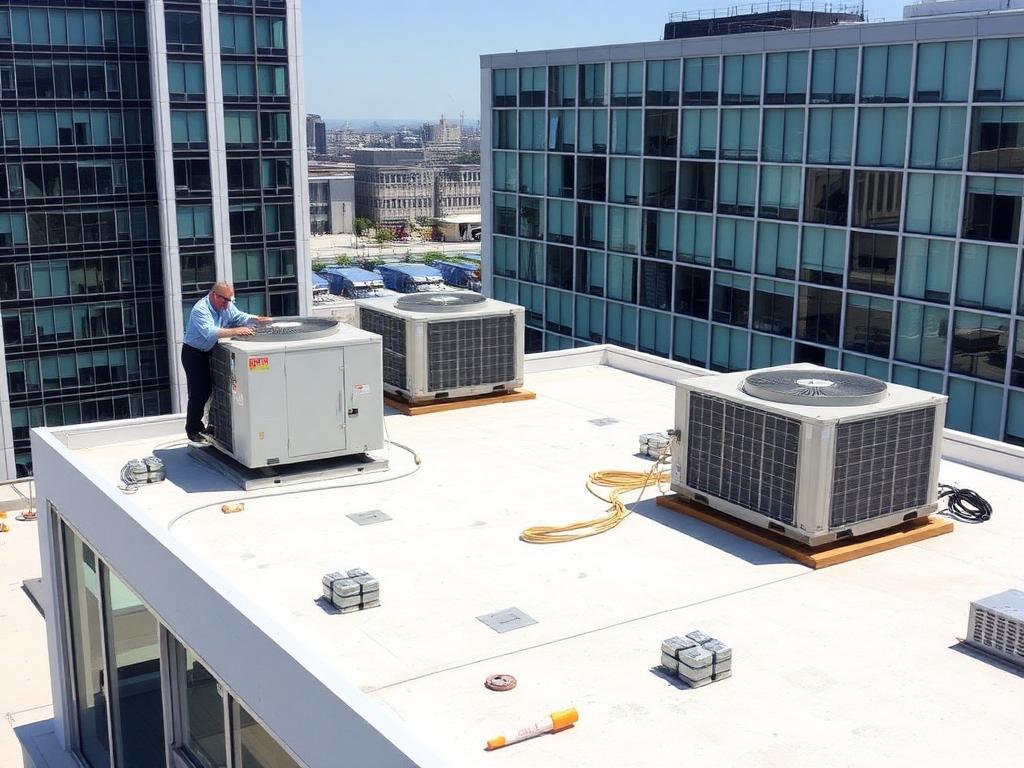Illustration representing Commercial HVAC